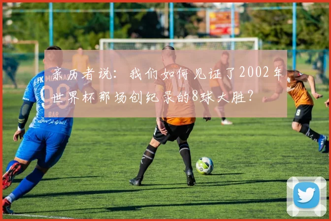 亲历者说：我们如何见证了2002年世界杯那场创纪录的8球大胜？
